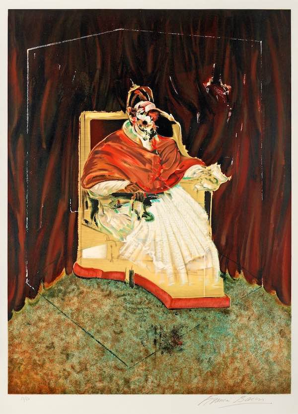 Francis Bacon Study for Portrait of Pope Innocent X