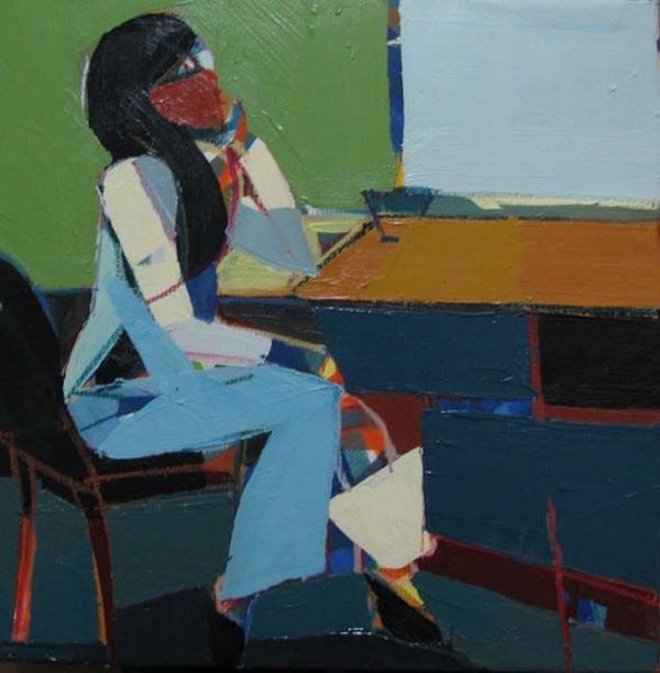 Girl in bistro no.2