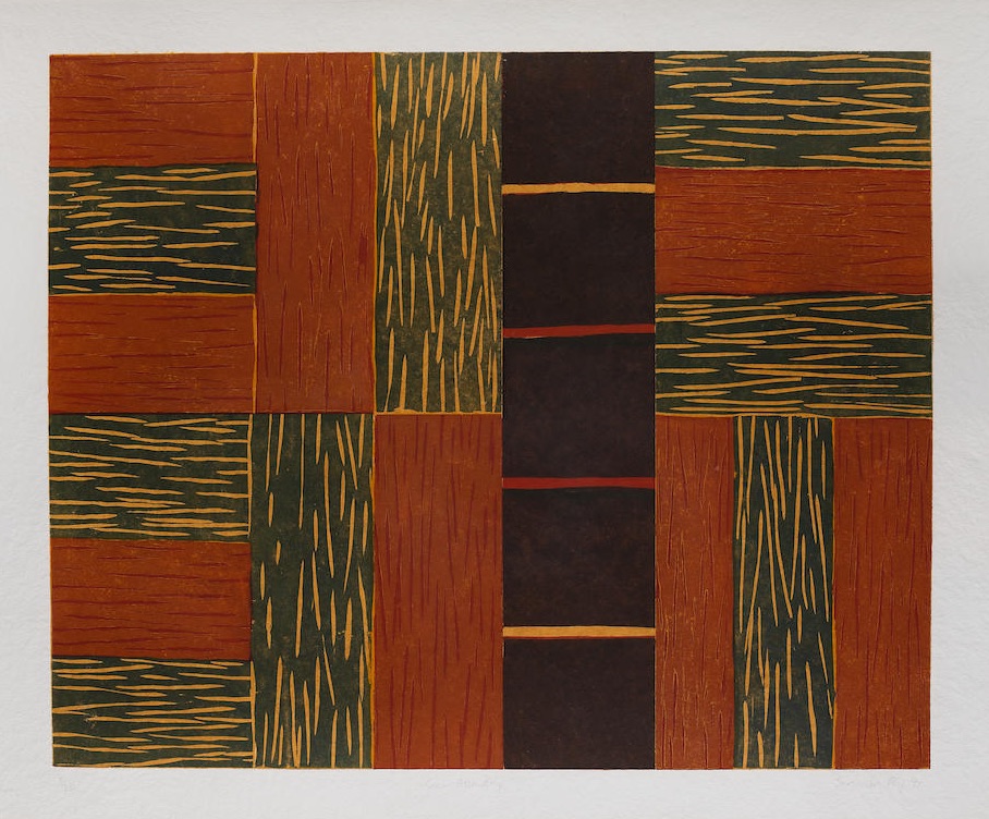 Sean Scully - Green Ascending