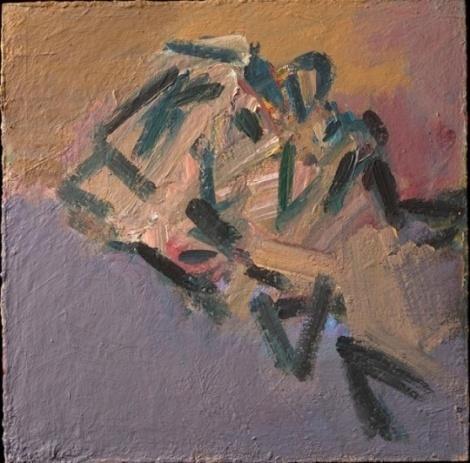 frank auerbach head of julia reclining