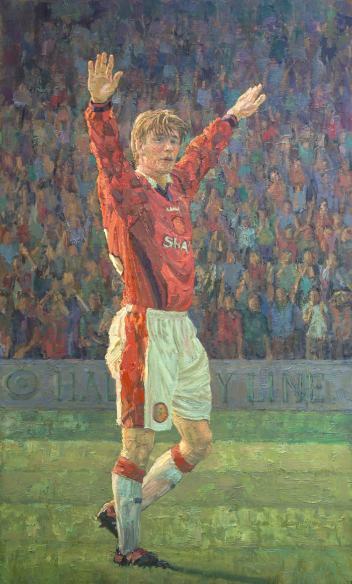 Beckham's halfway line goal