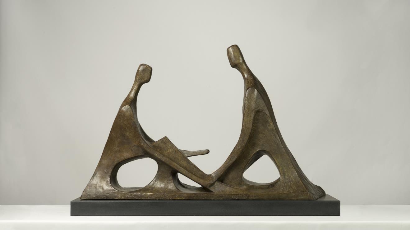 Natasha Sedaghat When Two Becomes One bronze sculpture London UK