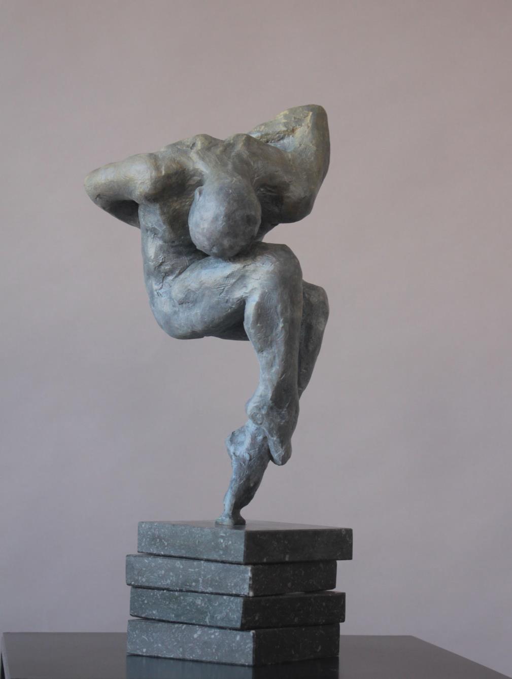 Rogerio Timoteo - Origin II, bronze, H37 x D16 x W17 cm