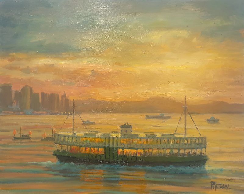 Pip Todd warmoth Hong Kong paintings