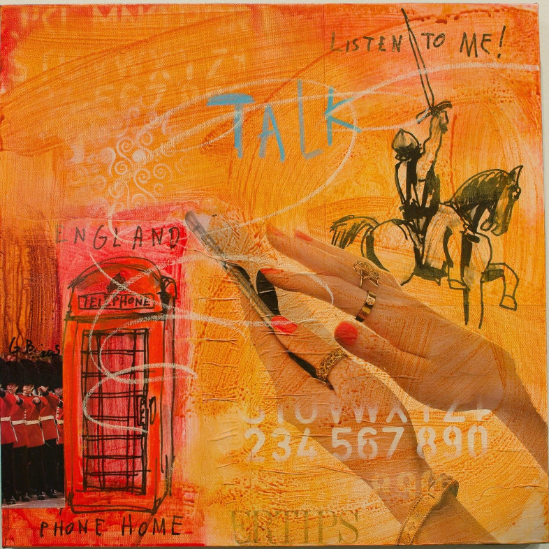 Talk, 2015 Gregory Burns artist paintings